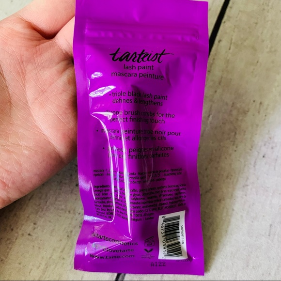 2/13$ Tarte Tartiest Lash Paint Mascara in Black .067 fl oz - Picture 2 of 2